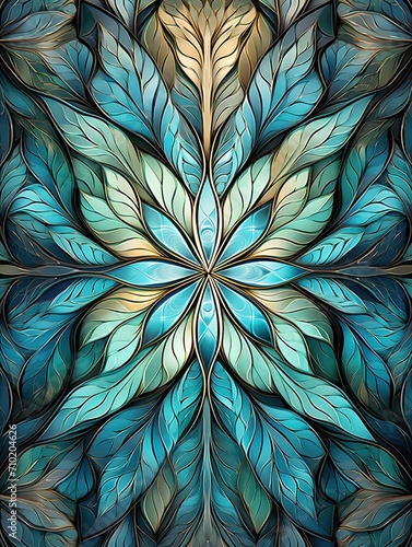 Shifting Beauty: Kaleidoscope Patterns Wall Art for Mesmerizing Ambiance