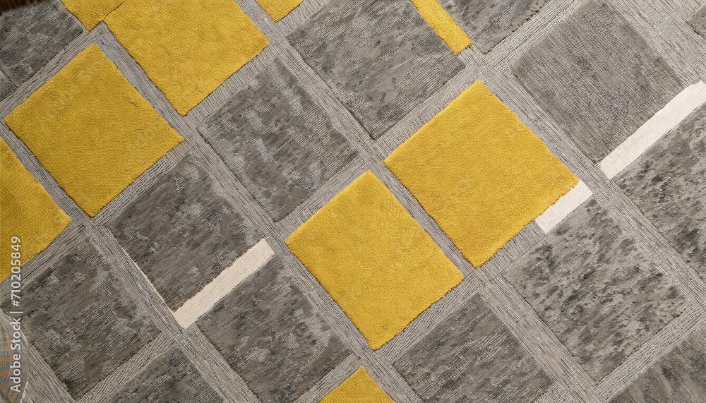 Yellow grey hotel carpet texture top wiev Yellow grey hotel carpet texture top wiev