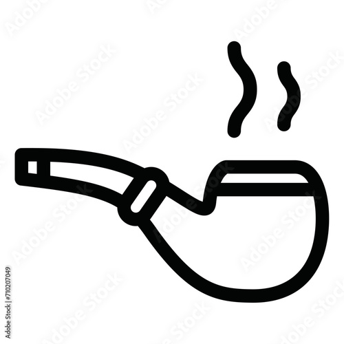 smoking pipe icon 