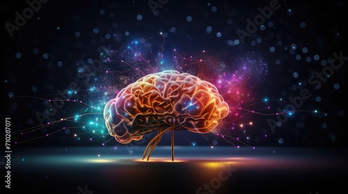 Neuronal learning, 3d neurons forge new connections, strengthening the brain's cognitive abilities, Neurons in the brain act as messengers, brain's neurons fire in synchrony, deep concentration focus