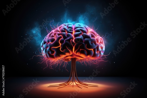 Brain regions: hippocampus, amygdala, frontal, parietal, temporal, occipital lobes, Broca's and Wernicke's areas, corpus callosum, basal ganglia. Neurotransmitters include glutamate GABA amino acid photo