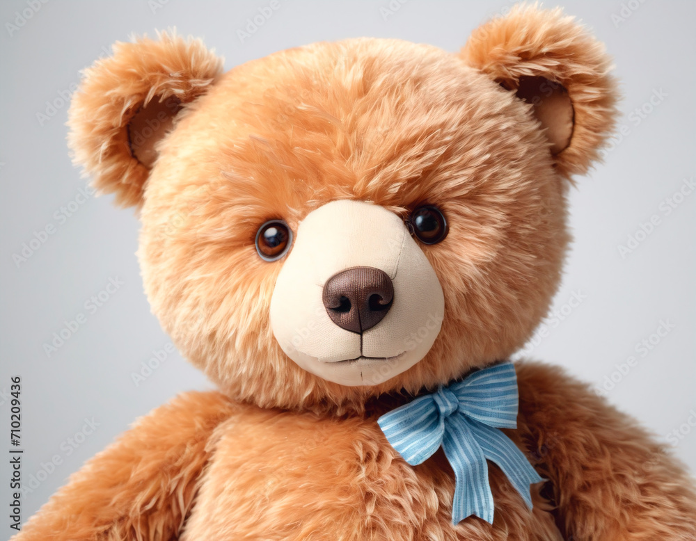 Obraz premium Cute teddy bear. Soft plush toy