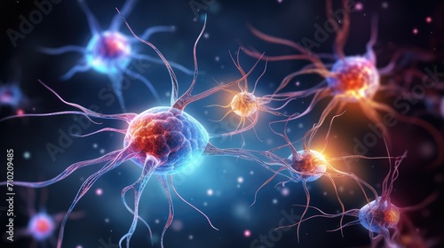 Complex neuronal network neurons synapses in brain. Explore neural encoding and decoding mechanisms. Neural representation, dynamic process of neuroplasticity. Neurotransmitter neuromuscular junctions