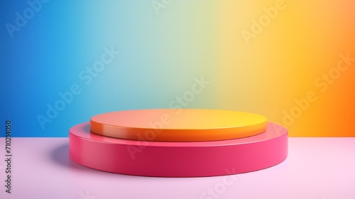 cosmetic cream on a green background