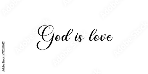 God is love