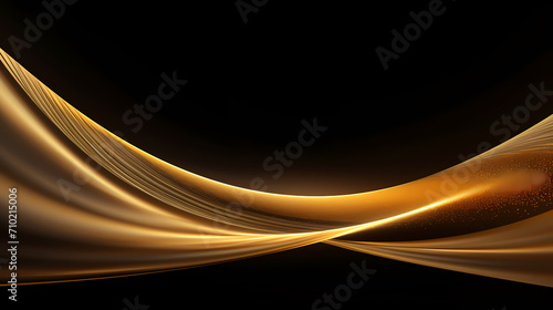 Technology abstract lines background and light effects, technology sense background