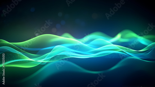 Technology abstract lines background and light effects, technology sense background