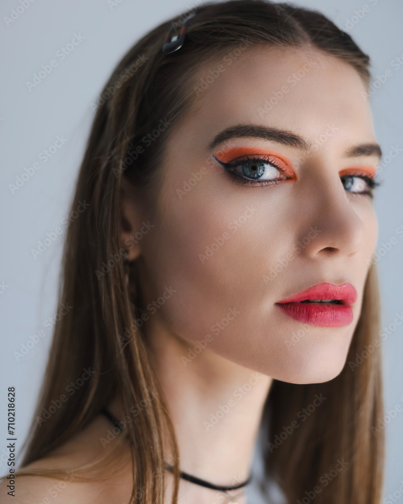 Tall female model fashion studio shots Tall female model fashion studio shots