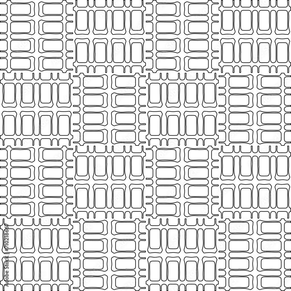 Abstract shapes.Patterns from lines.White wallpaper. Vector graphics for design, textile, decoration, cover, wallpaper, web background, wrapping paper, fabric, packaging. Repeating pattern. Abstract shapes.Patterns from lines.White wallpaper. Vector graphics for design, textile, decoration, cover, wallpaper, web background, wrapping paper, fabric, packaging. Repeating pattern.