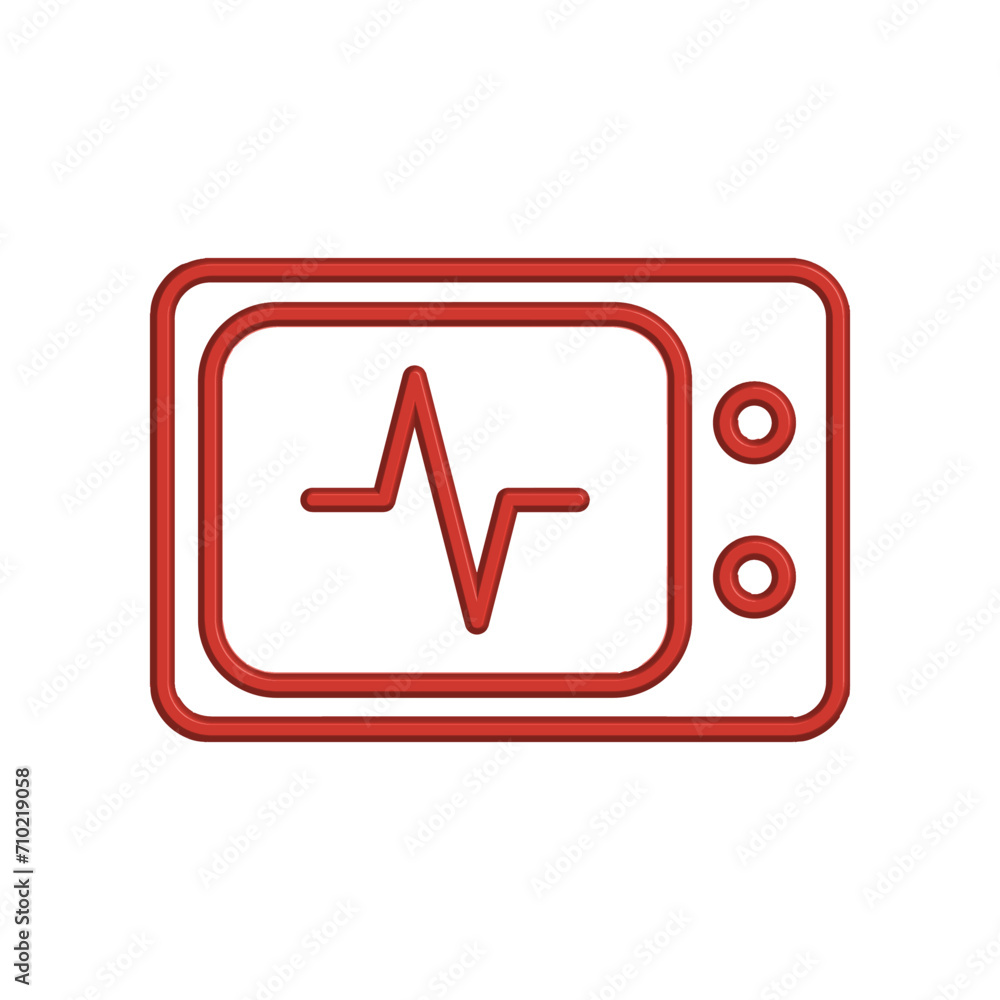 Heartbeat, heart beat pulse monitoring icon Heartbeat, heart beat pulse monitoring icon