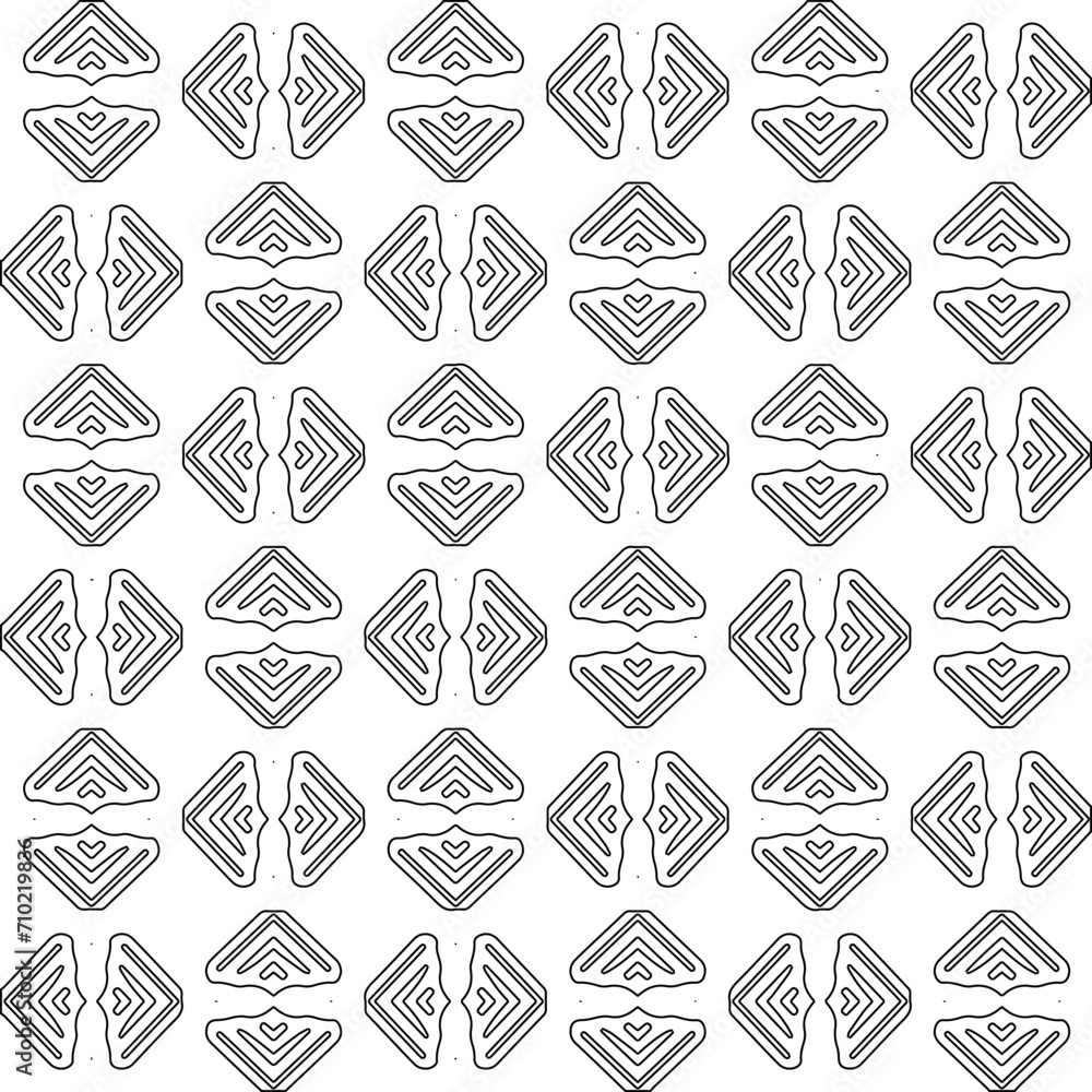 Abstract shapes.Patterns from lines.White wallpaper. Vector graphics for design, textile, decoration, cover, wallpaper, web background, wrapping paper, fabric, packaging. Repeating pattern. Abstract shapes.Patterns from lines.White wallpaper. Vector graphics for design, textile, decoration, cover, wallpaper, web background, wrapping paper, fabric, packaging. Repeating pattern.