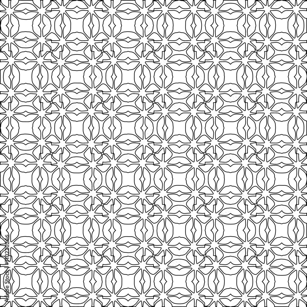 Abstract shapes.Patterns from lines.White wallpaper. Vector graphics for design, textile, decoration, cover, wallpaper, web background, wrapping paper, fabric, packaging. Repeating pattern. Abstract shapes.Patterns from lines.White wallpaper. Vector graphics for design, textile, decoration, cover, wallpaper, web background, wrapping paper, fabric, packaging. Repeating pattern.