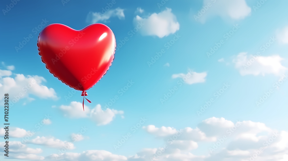 Fototapeta premium Romantic heart-shaped Valentine's Day background, symbolizing Valentine's Day, wedding, love