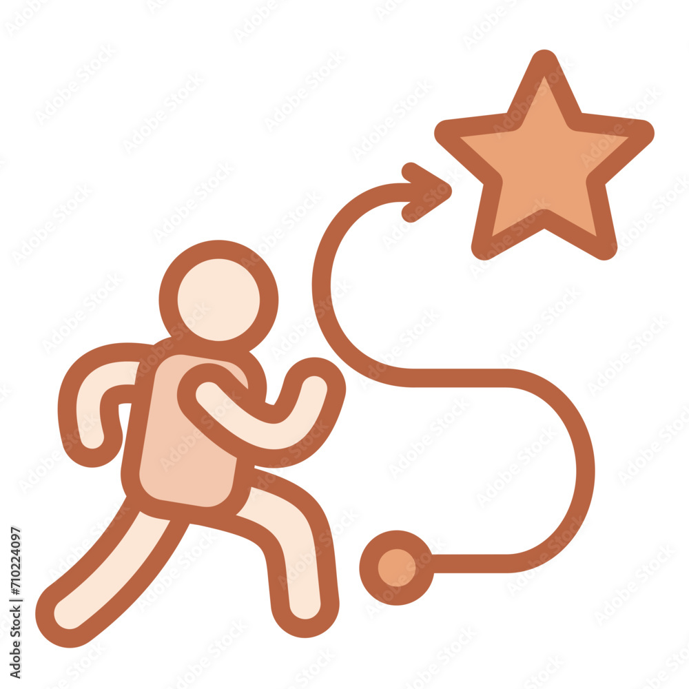 Strength Journey Icon Strength Journey Icon
