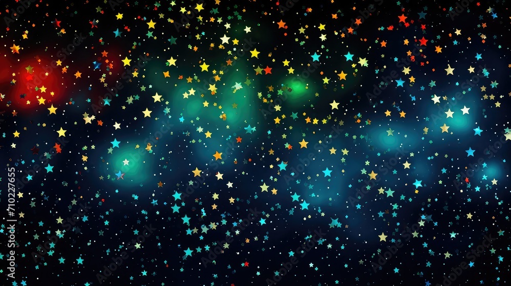 vibrant texture stars background illustration colorful cosmic, galaxy space, glitter sparkle vibrant texture stars background