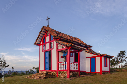 igreja na cidade de Paracatu, Estado de Minas Gerais, Brasil photo