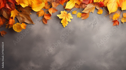 autumn season abstract background. fall yellow leaves