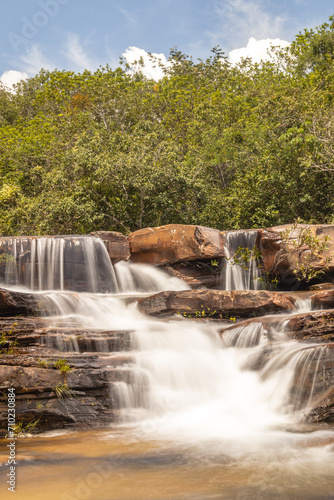 cachoeira na cidade de Paracatu  Estado de Minas Gerais  Brasil