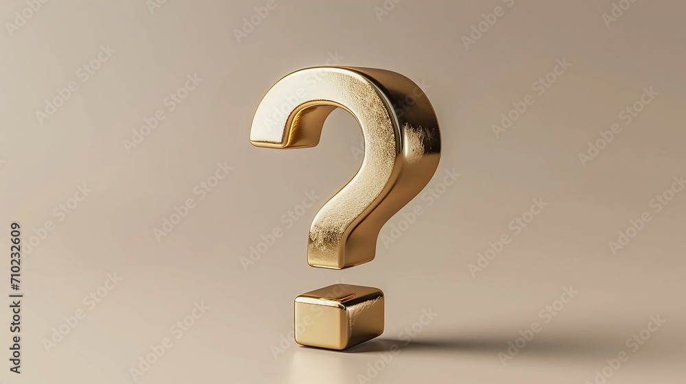 AI art three-dimensional question mark AI art three-dimensional question mark