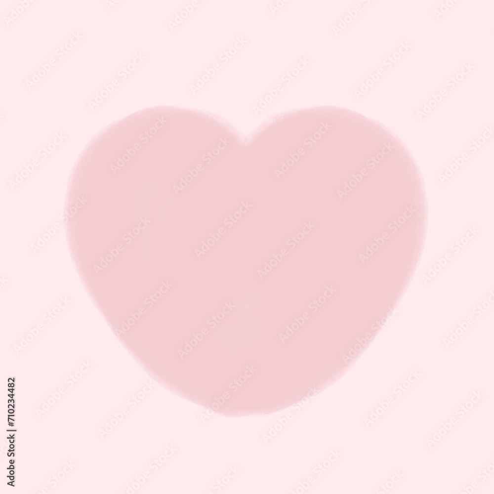 pink heart loves​