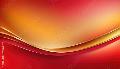 Red Gold Holographic Unicorn Gradient colors soft blurred background 