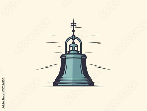 bell tower vector