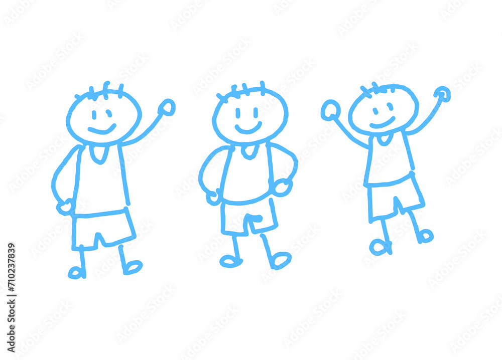 hand drawn of child hand drawn of child