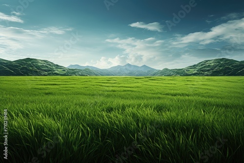 Outdoors green field