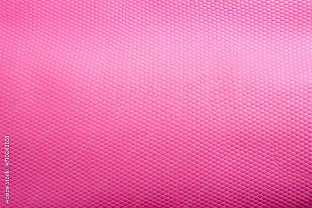 Pink rubber textured yoga mat for sports fitness and gym equipment on a white background - obrazy, fototapety, plakaty 