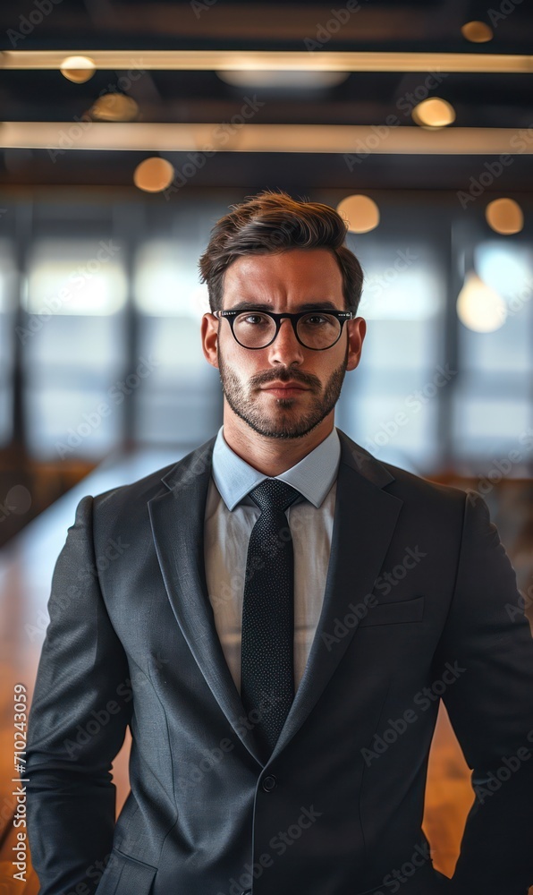 A bold alpha male leading the corporate boardroom with confidence and authority. A bold alpha male leading the corporate boardroom with confidence and authority.