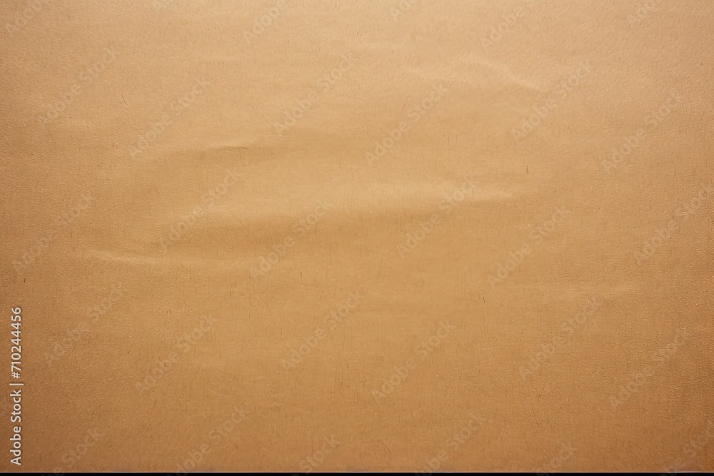 Top view of abstract recycled brown paper texture and old Kraft paper box craft pattern