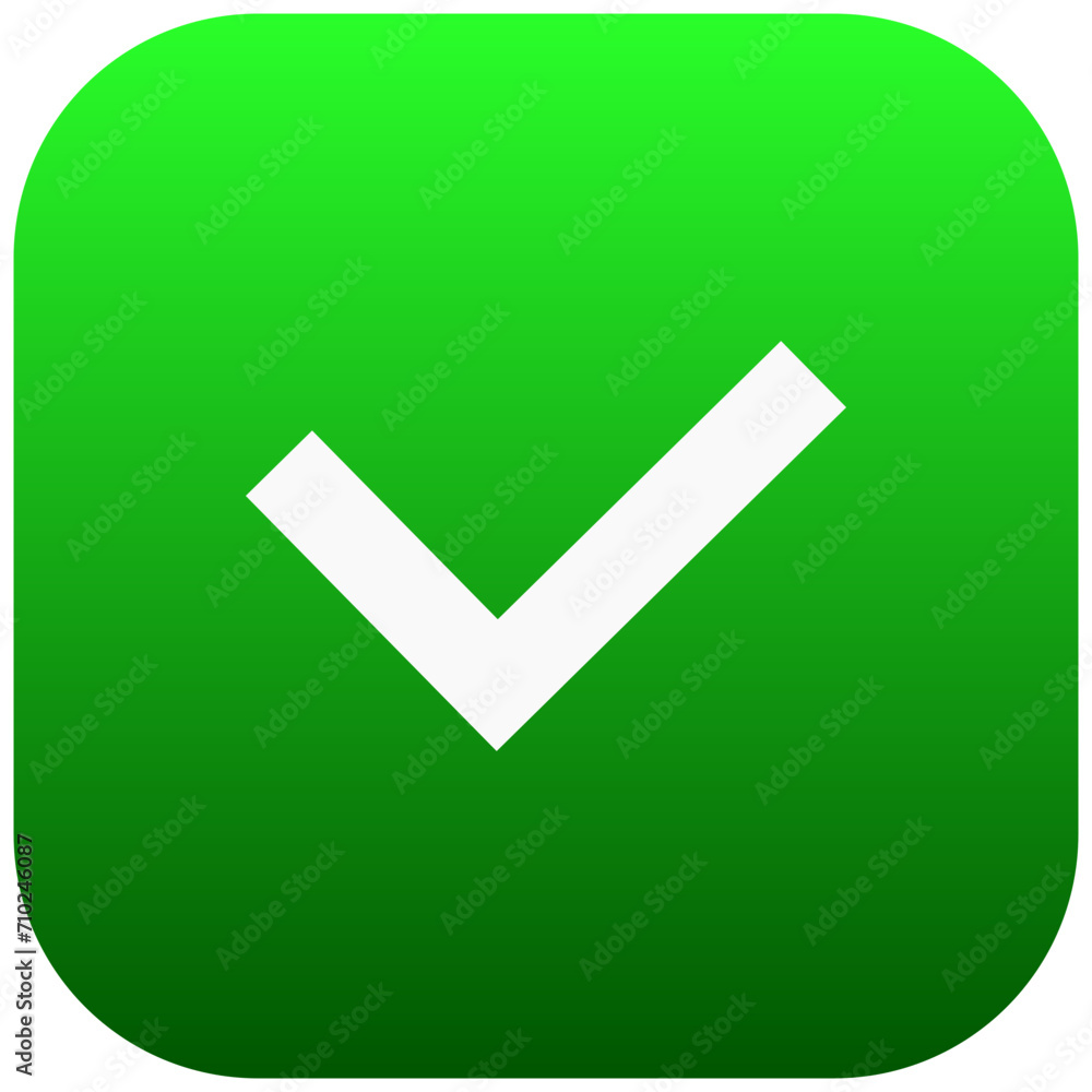 check mark icon on square background check mark icon on square background