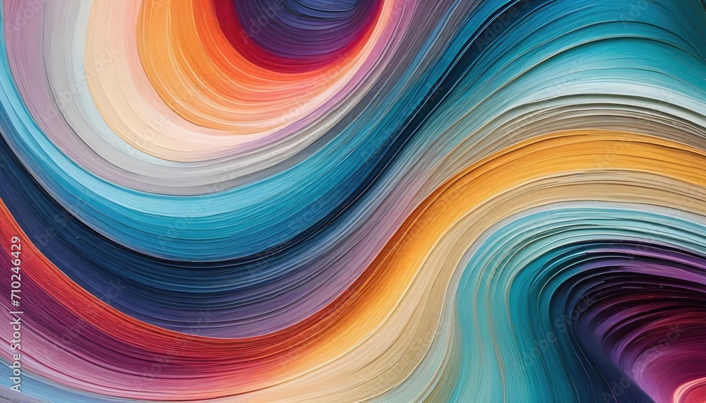 Abstract wave color background