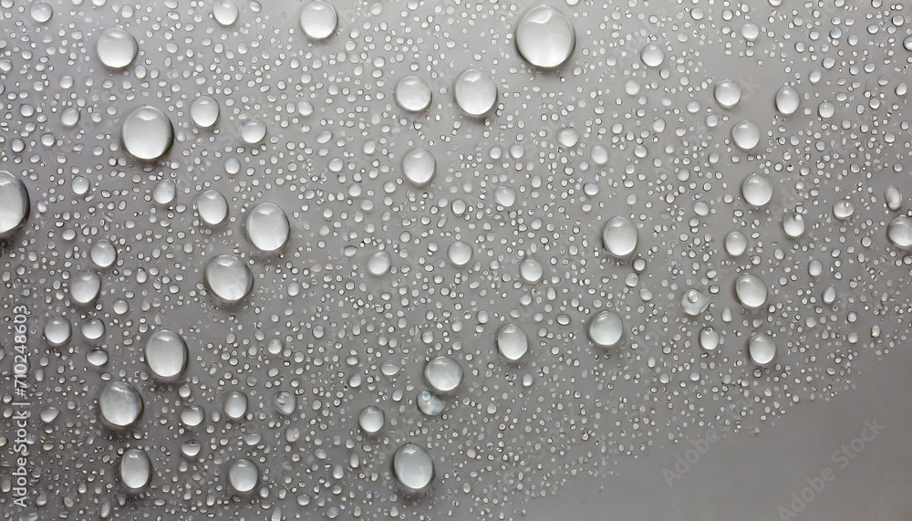 Drops of water at the grey background. Drops of water at the grey background.