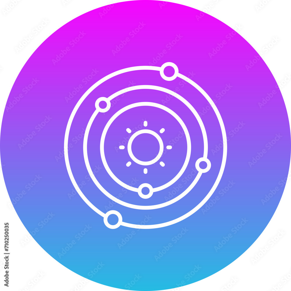 Solar System Icon Solar System Icon