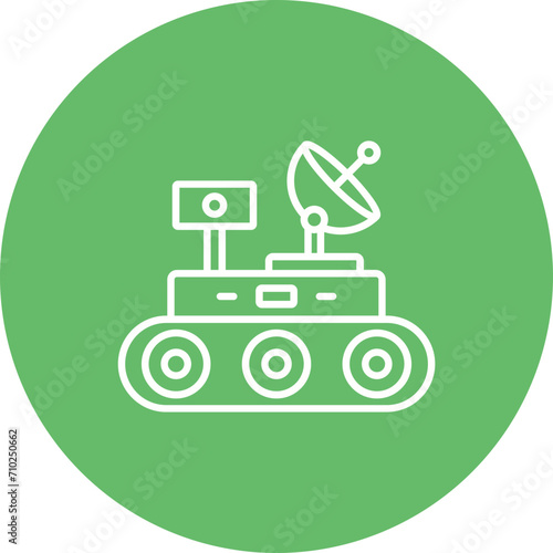 Mars Rover Icon