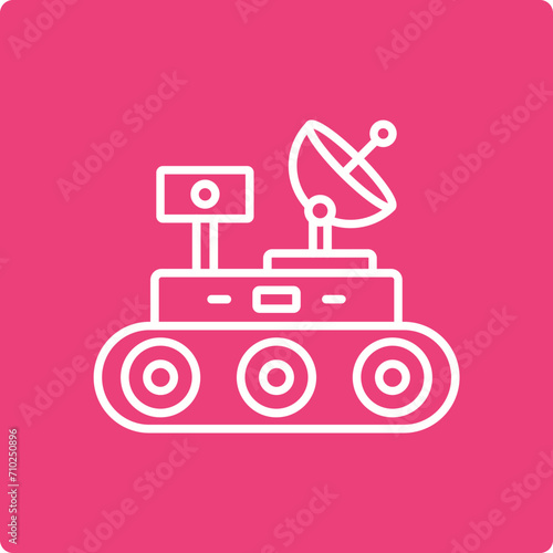 Mars Rover Icon