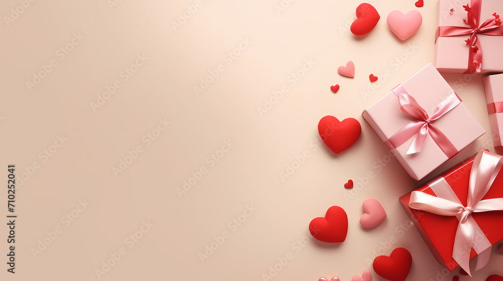 Romantic heart-shaped Valentine's Day background, symbolizing Valentine's Day, wedding, love Romantic heart-shaped Valentine's Day background, symbolizing Valentine's Day, wedding, love