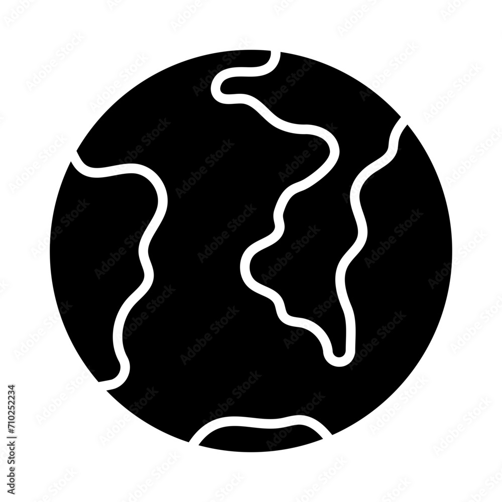Obraz premium Earth Icon