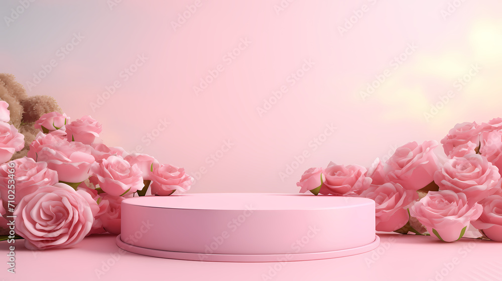 Valentine's Day, love and romance background, background with heart shapes Valentine's Day, love and romance background, background with heart shapes