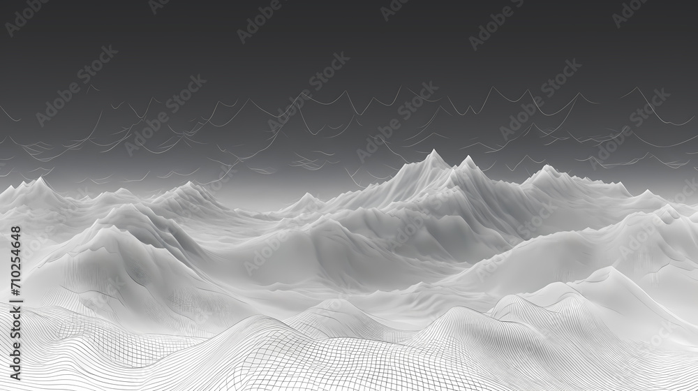 Fototapeta premium Future technology lines background, abstract future technology background