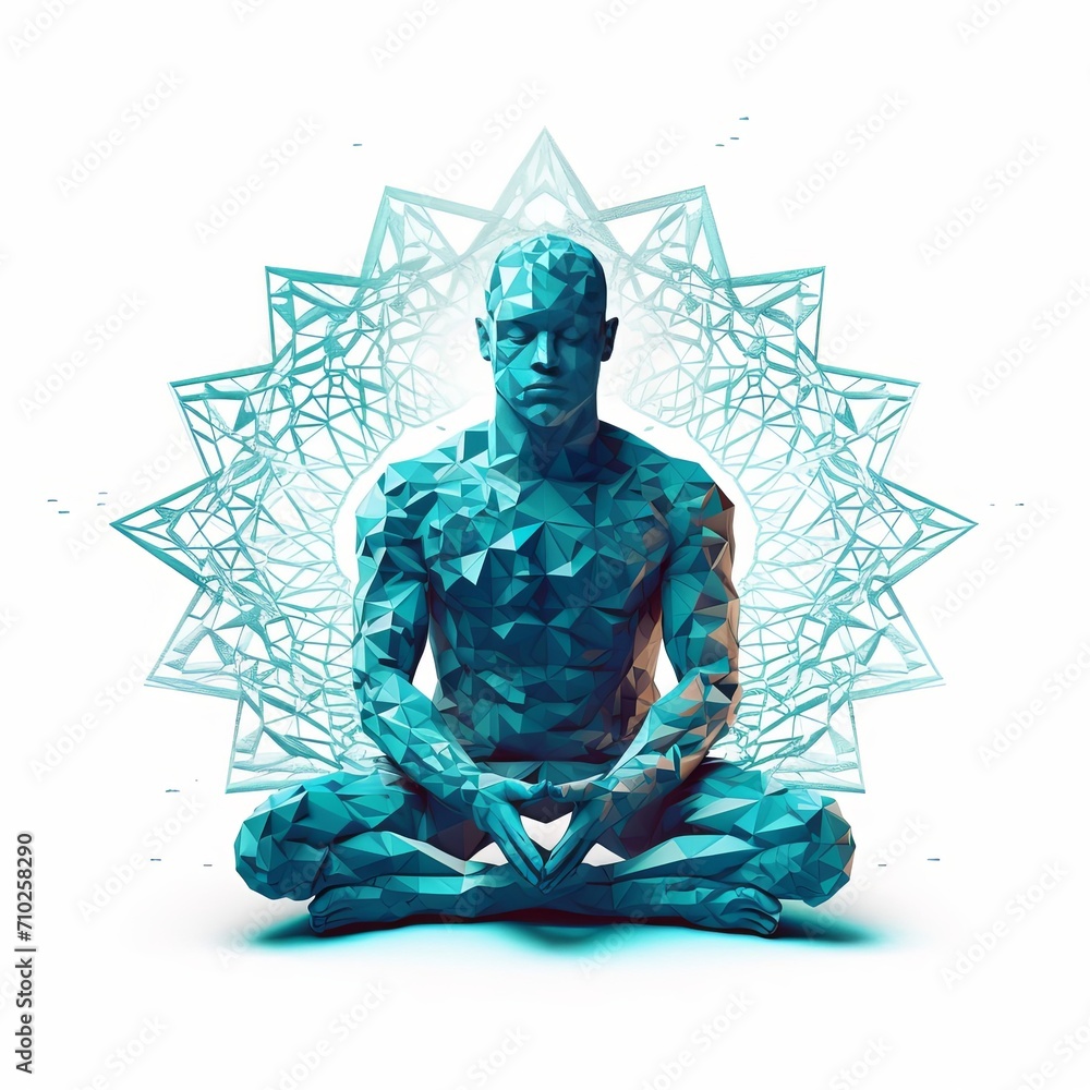 Fototapeta premium Meditative Geometric Harmony