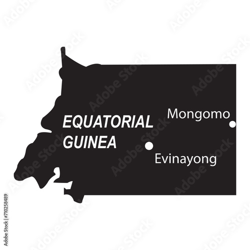 Map of Equatorial Guinea