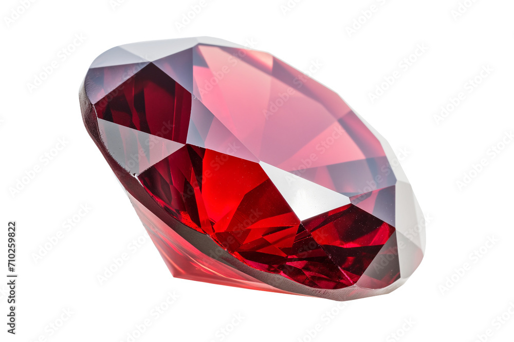 A sparkling red gemstone isolated on a transparent background, ideal for Valentine's Day designs or luxury jewelry themes. A sparkling red gemstone isolated on a transparent background, ideal for Valentine's Day designs or luxury jewelry themes.