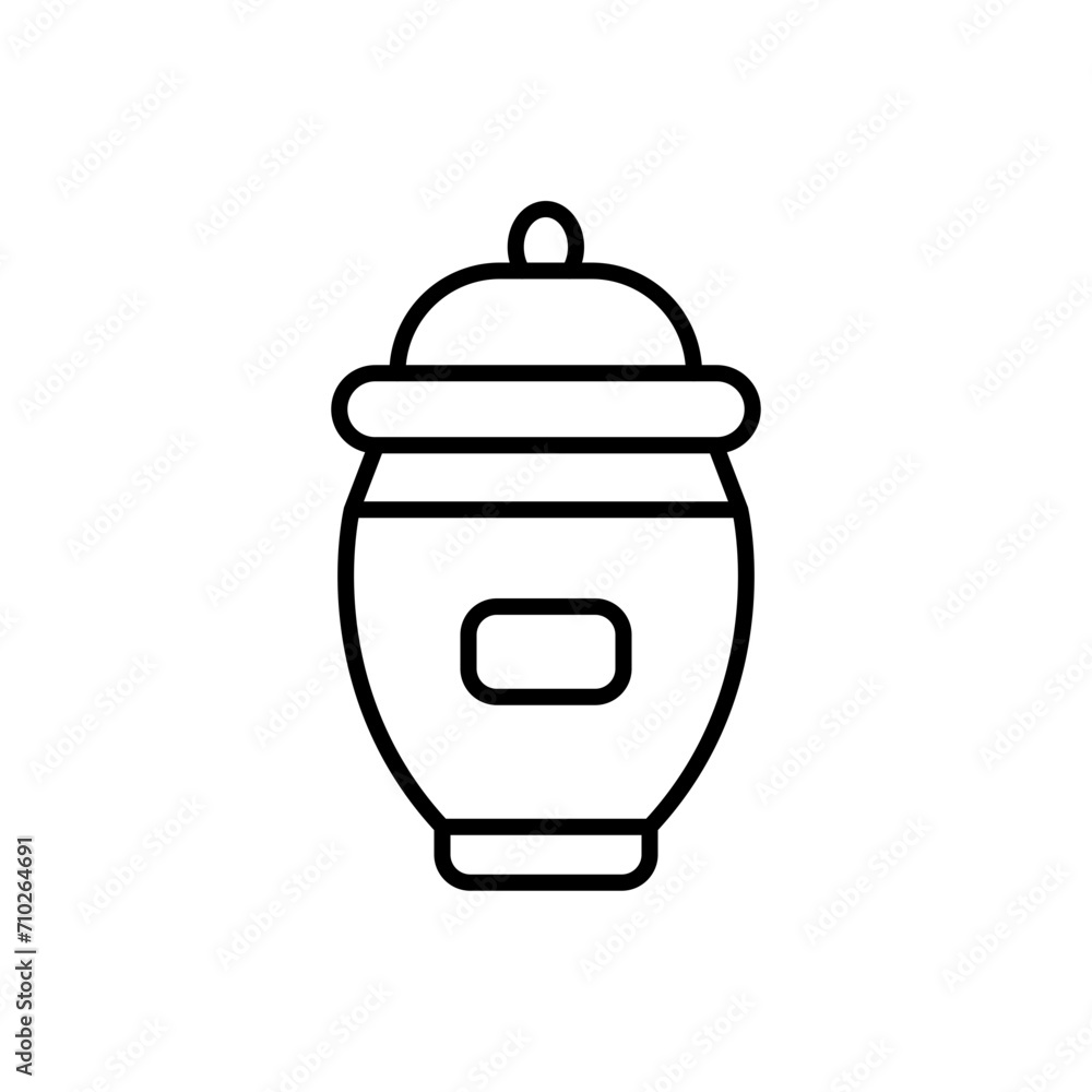 Cremation ashes outline icons, funeral minimalist vector illustration ,simple transparent graphic element .Isolated on white background Cremation ashes outline icons, funeral minimalist vector illustration ,simple transparent graphic element .Isolated on white background