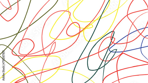 scribble lines color background