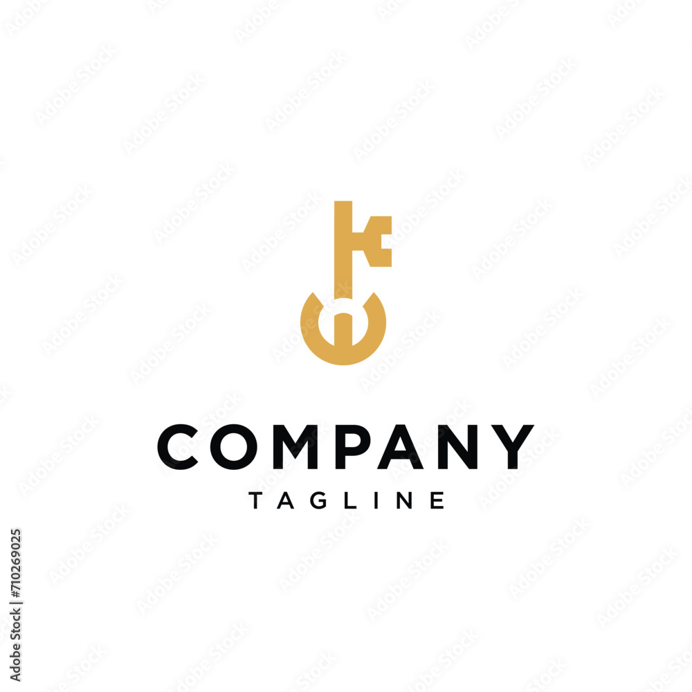 Letter W key logo icon vector template.eps Letter W key logo icon vector template.eps