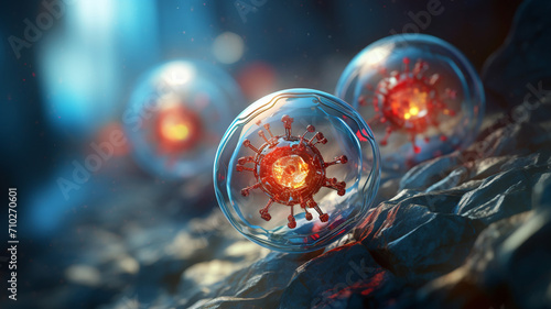Nanomedicine Revolution Nanobots shown repairing DNA revolution photo