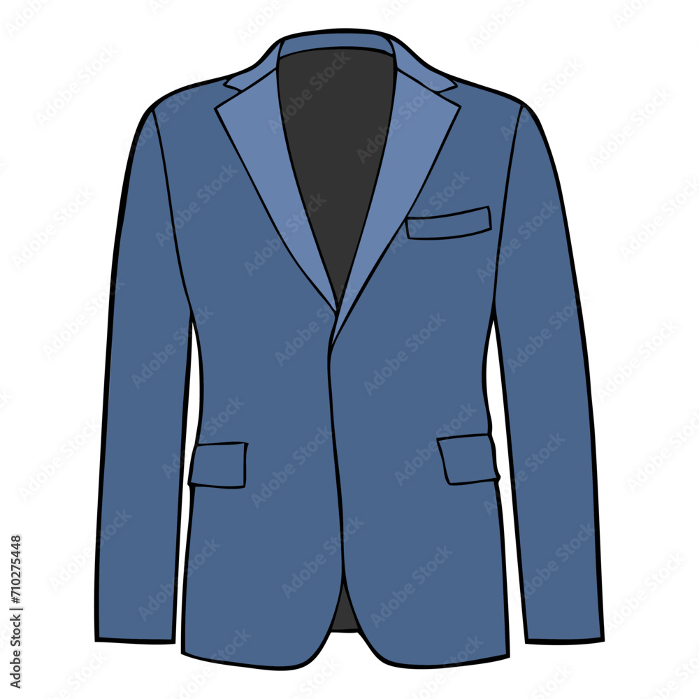 Naklejka premium suit vector illustration