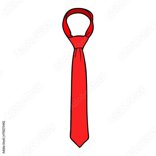 tie vector illustration